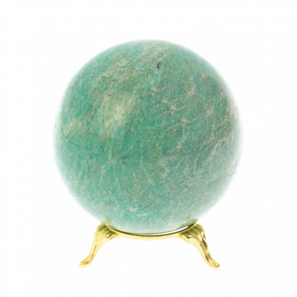 Шар из камня амазонит 8,5 см 128541