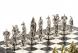 Настольные шахматы &amp;quot;Рыцари крестоносцы&amp;quot; доска 44х44 см из мрамора 120714