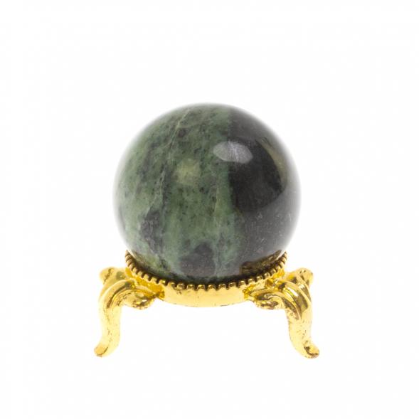 Шар 3 см из змеевика 129491