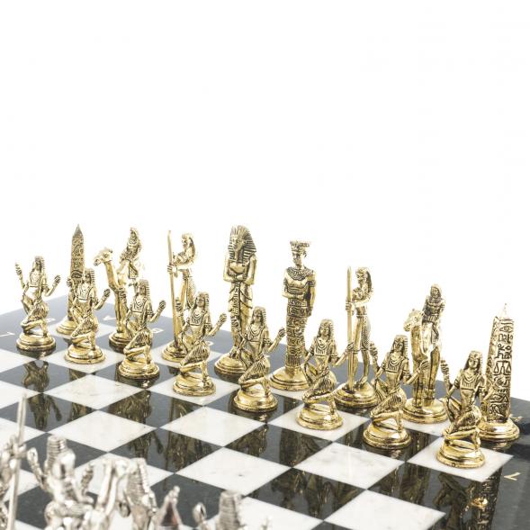 Шахматы &amp;quot;Древний Египет&amp;quot; доска 40х40 см камень мрамор 122634