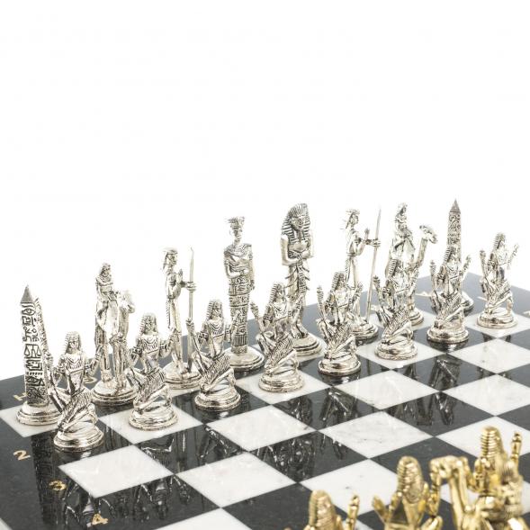 Шахматы &amp;quot;Древний Египет&amp;quot; доска 40х40 см камень мрамор 122634