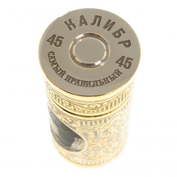 Стопка гильза &amp;quot;Охотник&amp;quot; 40 мл в подарочной упаковке Златоуст 123269