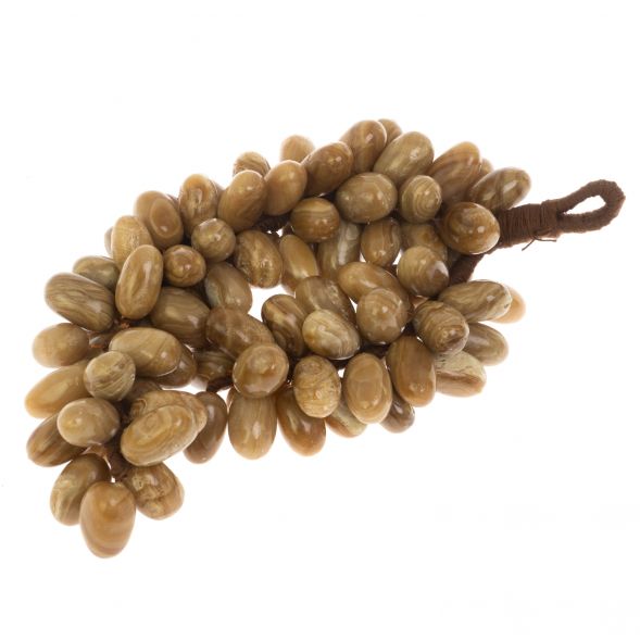 Виноград из коричневого оникса 100 ягод 128985