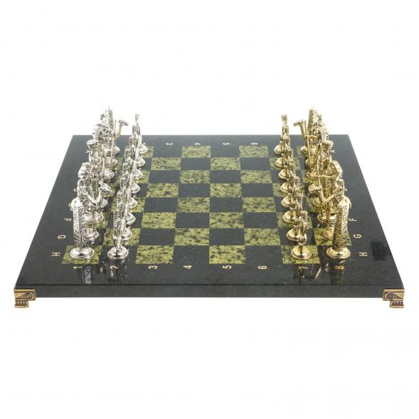Шахматы &amp;quot;Древний Египет&amp;quot; доска 40х40 см камень змеевик 122635