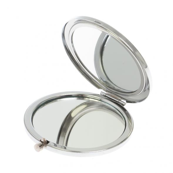 Зеркало круглое иркутский лазурит цвет серебро 126817