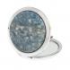 Зеркало круглое иркутский лазурит цвет серебро 126817