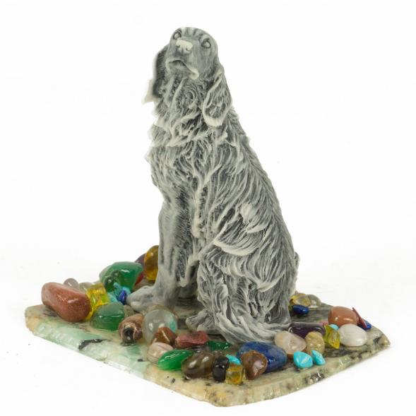 Сувенир &amp;quot;Борзая&amp;quot; из мрамолита 118626