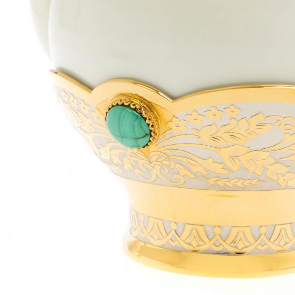 Набор чайный &amp;quot;Малахит&amp;quot; в подарочной коробке Златоуст 129765