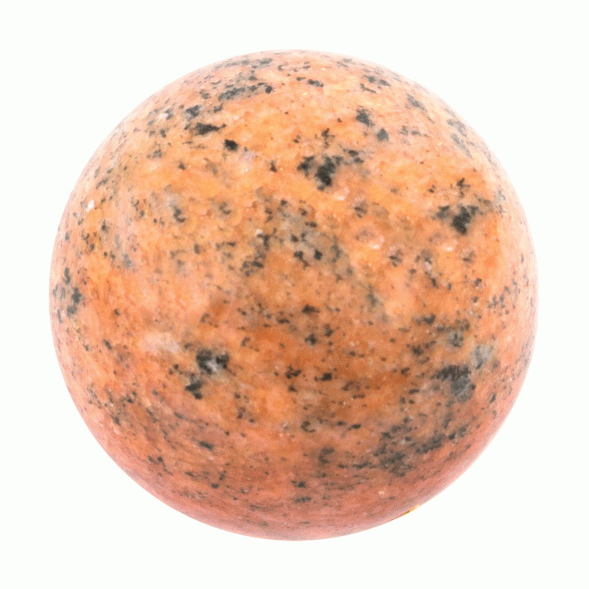 Шар 9 см розовый мрамор 121603