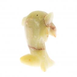 Сувенир "Дельфин" из оникса 9х4х12,5 см (5)