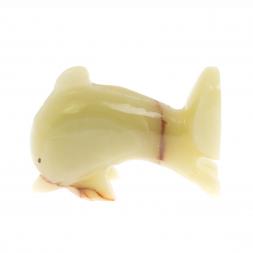 Сувенир "Дельфин" из оникса 9х4х12,5 см (5)