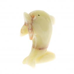 Сувенир "Дельфин" из оникса 9х4х12,5 см (5)