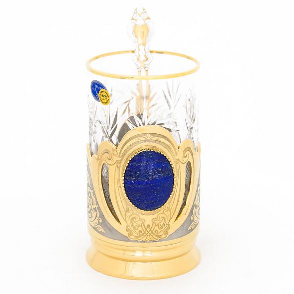 Подстаканник &amp;quot;Лазуритовый&amp;quot; Златоуст 113950