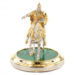 Статуэтка "Юрий Долгорукий" малахит