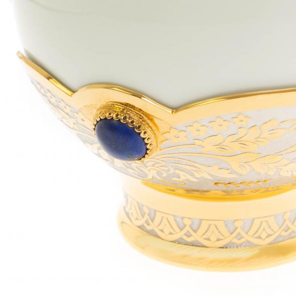 Набор чайный &amp;quot;Лазурит&amp;quot; в подарочной коробке Златоуст 129766