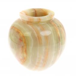 Ваза из оникса 15х15х13 см (6)