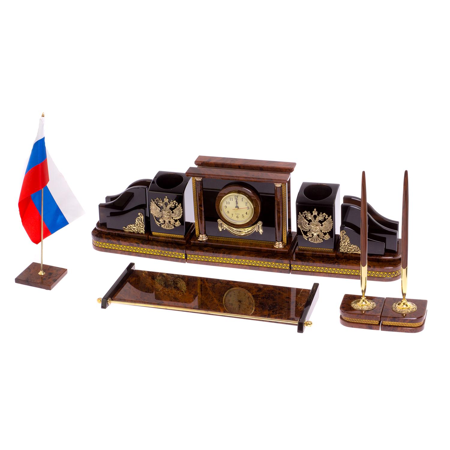 Настольный набор руководителя "Версаль" обсидиан 125840 купить в Москве ...