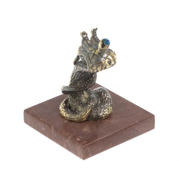 Бронзовая статуэтка «Змея-Царевна» на лемезите 128072