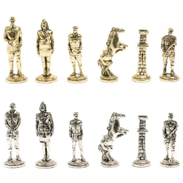 Шахматы &amp;quot;Великая Отечественная война&amp;quot; доска 40х40 см лемезит 129835