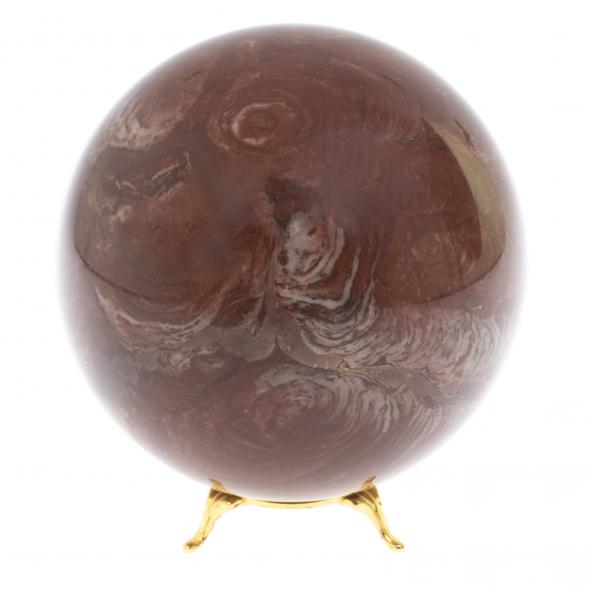 Шар из камня лемезит 13 см 127845