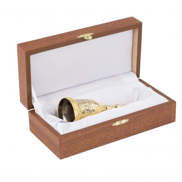 Колокольчик металлический &amp;quot;Яшма&amp;quot; в подарочной упаковке Златоуст 120938