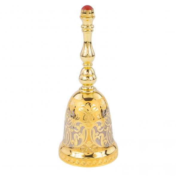 Колокольчик металлический &amp;quot;Яшма&amp;quot; в подарочной упаковке Златоуст 120938