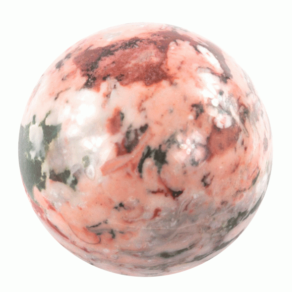 Шар 7,5 см из камня креноид 121508