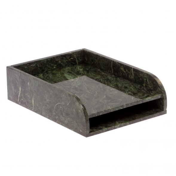 Лоток для бумаг А4, двухярусный, змеевик 123650