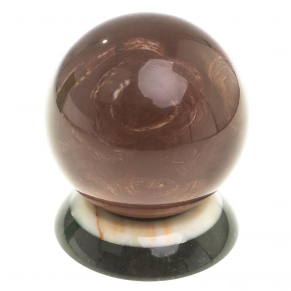 Шар &amp;quot;Антистресс&amp;quot; из лемезита 9 см на подставке 124086