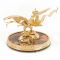 Статуэтка "Двуглавый орел" из бронзы на подставке из яшмы