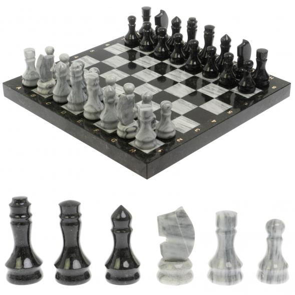 Шахматы &amp;quot;Традиционные&amp;quot; мрамор гранит 40х40 см 129768