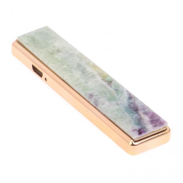 USB зажигалка из зеленого флюорита 125071