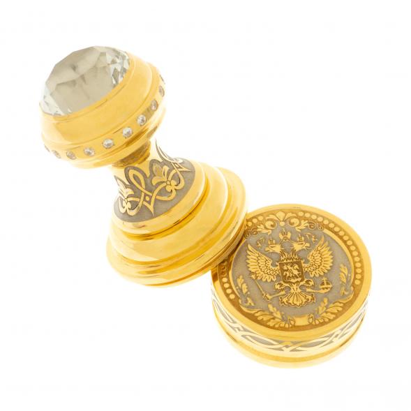 Оснастка для печати  круглая в подарочной упаковке Златоуст 129498