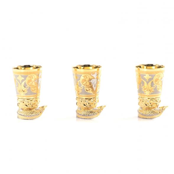 Набор стопок перевертышей 3 шт &amp;quot;Осетры&amp;quot; Златоуст 121609