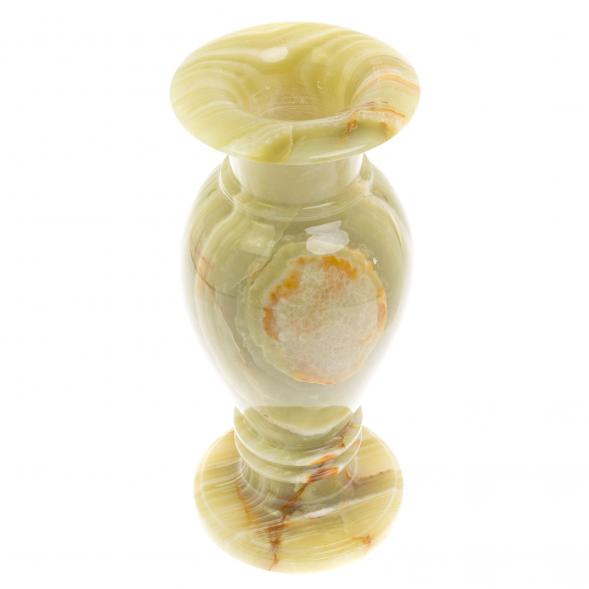 Ваза из зеленого оникса 13х30 см (5х12) 130080