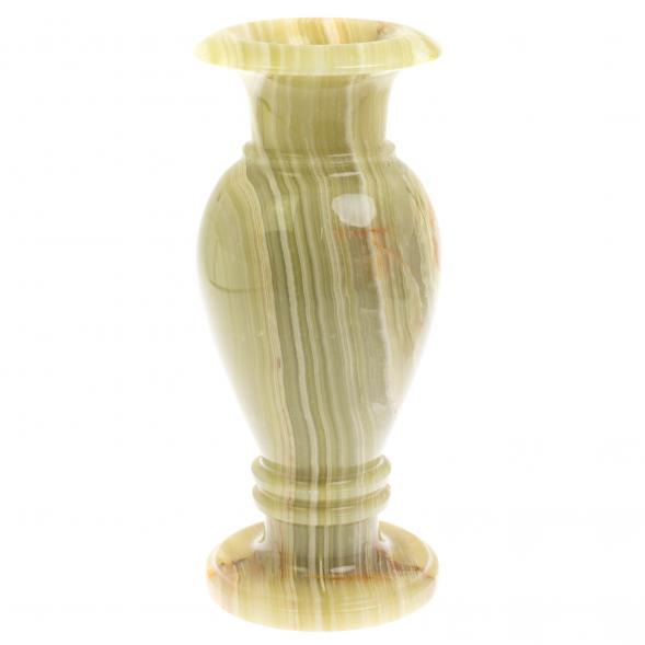 Ваза из зеленого оникса 13х30 см (5х12) 130080