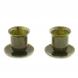Кофейная пара из нефрита (2 чашки, 2 блюдца) 121232