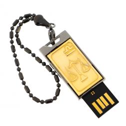 Флешка брелок знак зодиака "Весы" 32 Gb Златоуст
