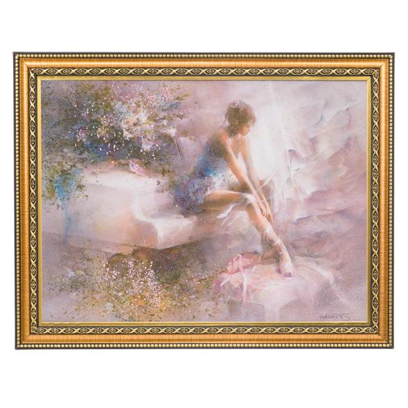 Картина с каменной крошкой &amp;quot;Мелодии&amp;quot; багет 34х44 см ХВ4 112392