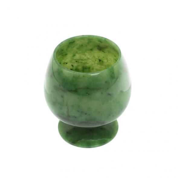 Коньячный бокал из нефрита 280 мл 8,5х8,5х9 см 127294