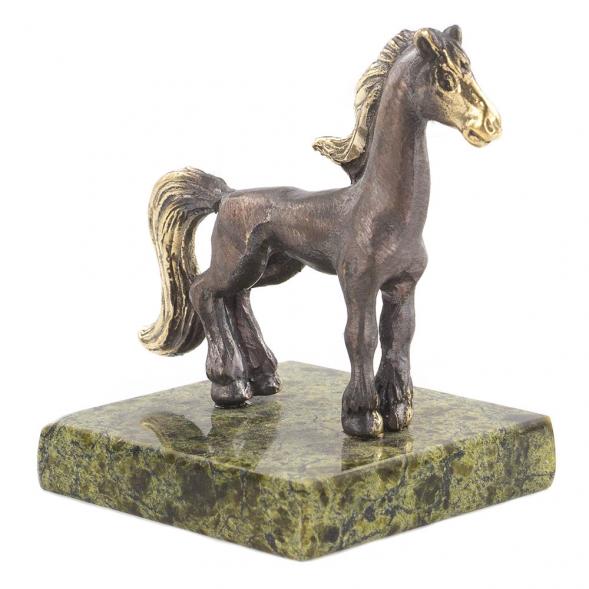 Статуэтка из бронзы на подставке &amp;quot;Лошадка&amp;quot; 120507