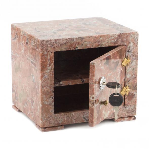 Сейф малый камень креноид 19х15,5х16,5 см 119749