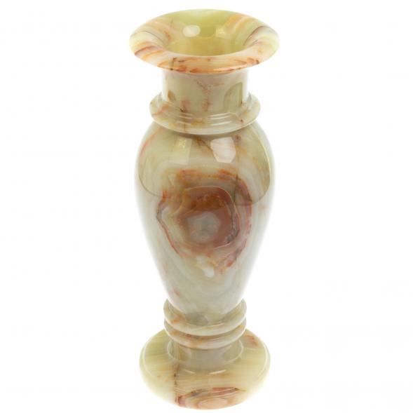 Ваза из зеленого оникса 13х35 см (5х14) 130082