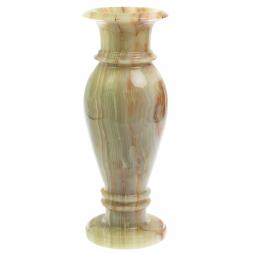 Ваза из зеленого оникса 13х35 см (5х14)