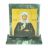 Икона настольная "Св. Матрона Московская" камень змеевик 11,5х4,5х12 см