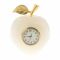 Часы "Яблоко" из белого оникса 7х9 см (3)