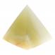 Пирамида из светло-зеленого оникса 5х5х5,6 см (2) 125618