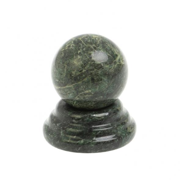 Подставка под шар из шабровского змеевика 5х5х2 см 127613