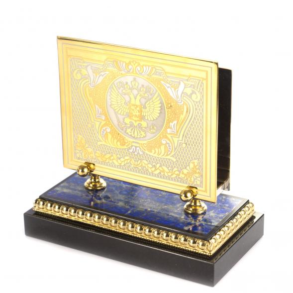 Настольный набор из лазурита &amp;quot;Орел&amp;quot; 119280