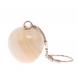Брелок &amp;quot;Яблоко&amp;quot; из белого оникса 125234